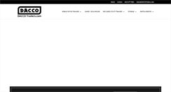 Desktop Screenshot of daccotrailers.com